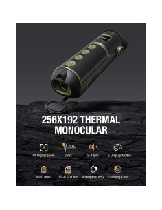 Monocular Térmico Teslong 256x192 Portátil para Caza 2