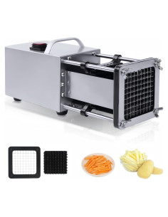 Cortadora de Papas Fritas Eléctrica Empculd 40W Acero Inoxidable