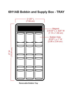 Caja de Almacenamiento de Costura ArtBin 6911AB Transparente 2