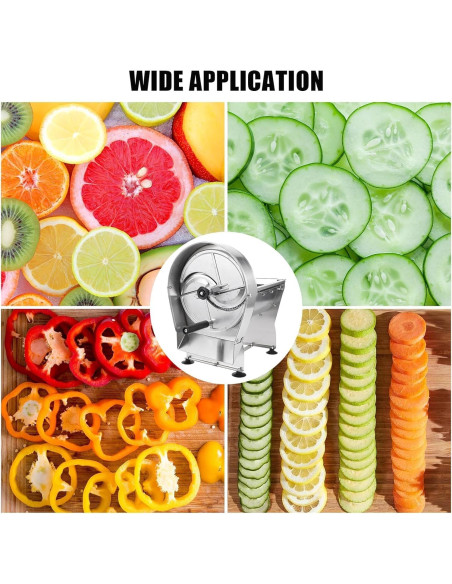 Cortadora de Verduras Eléctrica Dainslef Acero Inoxidable 0-10mm