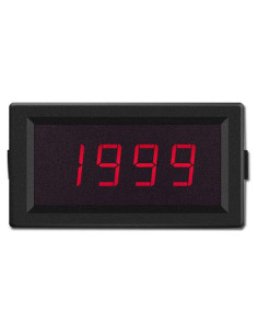 Ohmímetro Digital Taidacent 2K Ohm, DC5V/DC12V, LED Rojo