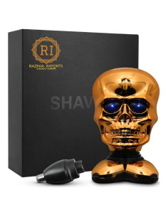 Afeitadora Eléctrica de Cabeza Calva Raznia GS-3BL Dorada