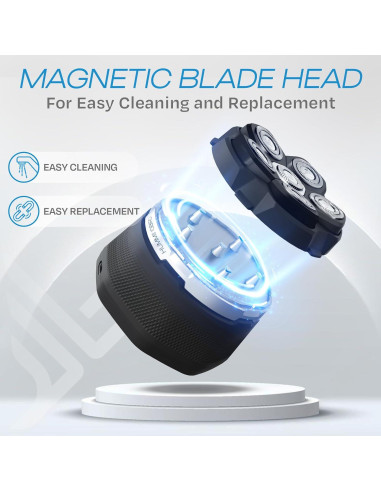 Afeitadora eléctrica Hummingbird MK3 para cabeza y cara