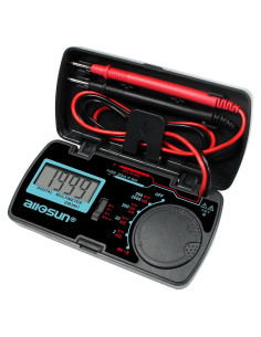 Multímetro Digital ALLOSUN EM3081 Tamaño de Bolsillo