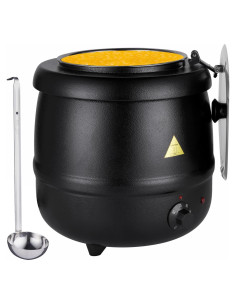 Calentador de Sopa Eléctrico YMJOINMX 37.9L Negro