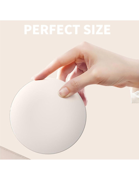 Espejo Compacto Diyeeni con Cámara UV y Luz LED 97mm