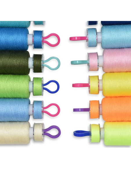 142 Piezas Sujetadores de Bobinas HDST-HOME para Costura 142 Piezas Sujetadores de Bobinas HDST-HOME para Costura