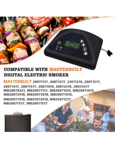 Panel de Control Digital YAOAWE 9907160014 para Ahumador Masterbuilt 2