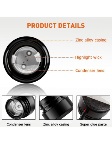 Luz de Advertencia LED Teguangmei 4 en 1 Control Remoto 12V