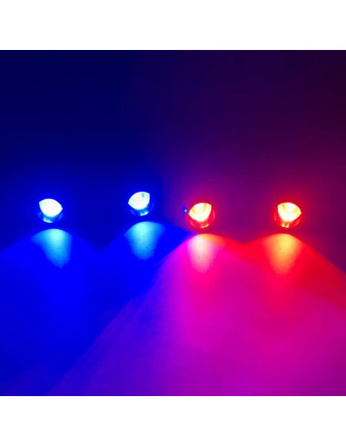 Luz de Advertencia LED Teguangmei 4 en 1 Control Remoto 12V