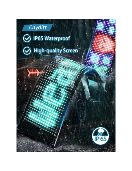 Luces LED Ojos Diabólicos CarPanidic 59.4x11.9 cm 2PCS