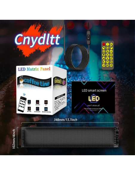 Luces LED Ojos Diabólicos CarPanidic 59.4x11.9 cm 2PCS