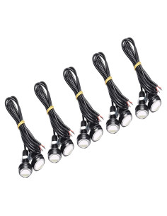 Lámparas LED Ojo de Águila DUNSIHUI 9W 6500K 10 Piezas