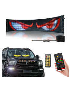 Luces Ojos del Diablo Qeeanmo LED 59.4cm Programables