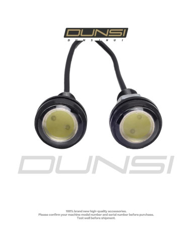 Lámparas LED Ojo de Águila DUNSIHUI 9W 6500K 10 Piezas