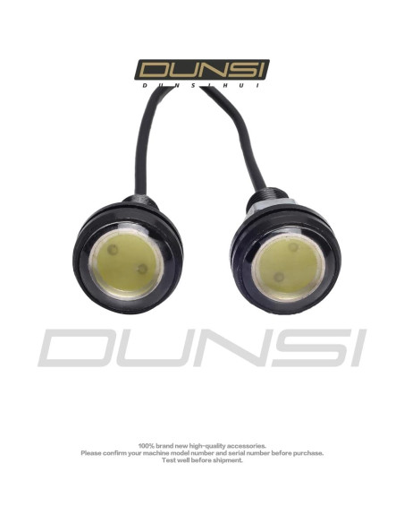 Lámparas LED Ojo de Águila DUNSIHUI 9W 6500K 10 Piezas