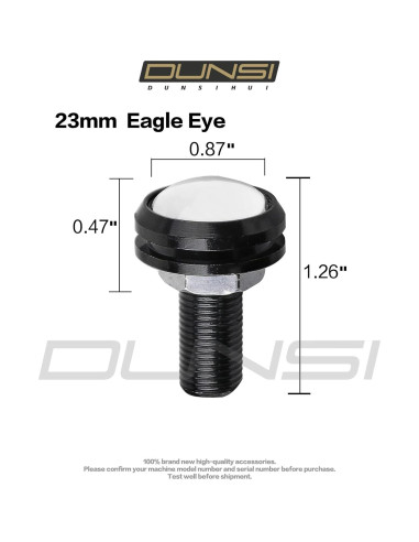 Lámparas LED Ojo de Águila DUNSIHUI 9W 6500K 10 Piezas