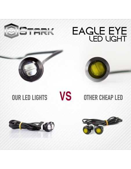 Bombillas LED Stark 18mm 5730SMD 6 Piezas Púrpura