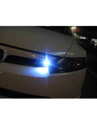 Luz LED Proyector iJDMTOY 2pcs 3-SMD Blanca 12V para Automóvil