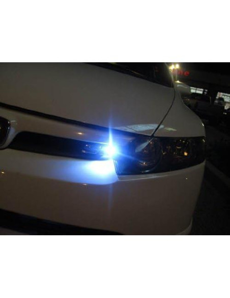 Luz LED Proyector iJDMTOY 2pcs 3-SMD Blanca 12V para Automóvil