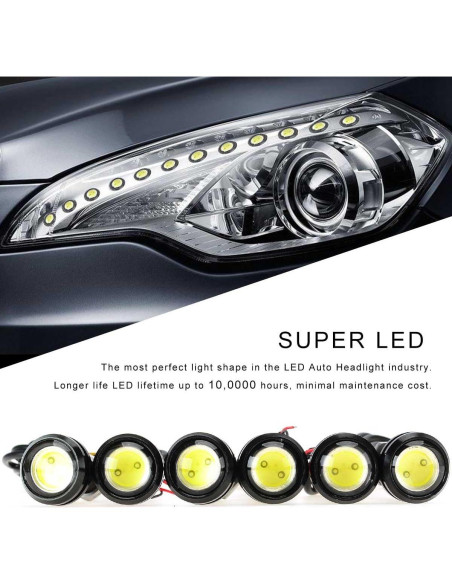 Luces de Niebla LED Kawell Eagle Eye 6 Pack 9W Blanca