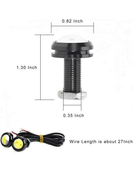 Luces de Niebla LED Kawell Eagle Eye 6 Pack 9W Blanca