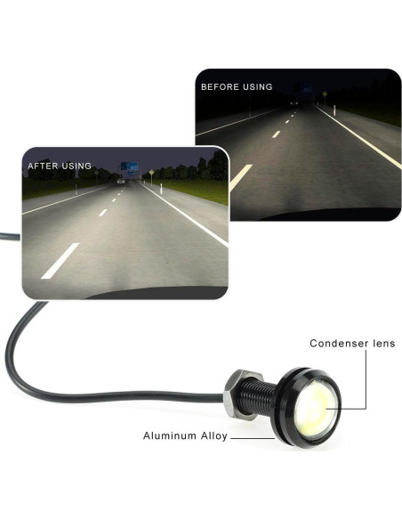 Luces de Niebla LED Kawell Eagle Eye 6 Pack 9W Blanca