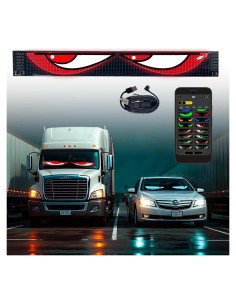 Luz LED Ojos de Diablo para Parabrisas Genérico 133x19cm