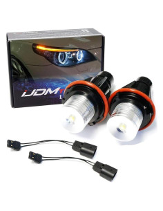 Anillo de Marcador LED Blanco iJDMTOY para BMW E39 E53 E60 E63