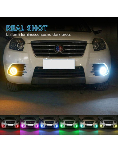 Ojos de Ángel RGB 95MM YM E-Bright con Control Bluetooth