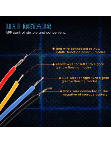 Ojos de Ángel RGB 95MM YM E-Bright con Control Bluetooth