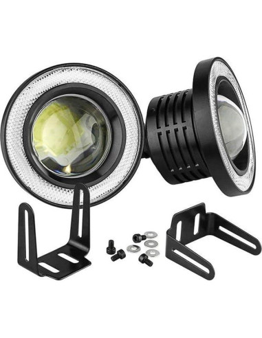 Bombillas de Niebla LED Socal 3.5" RGB Multicolor - Paquete de 2