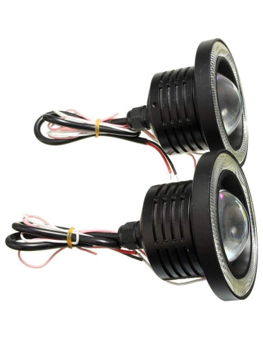 Bombillas de Niebla LED Socal 3.5" RGB Multicolor - Paquete de 2