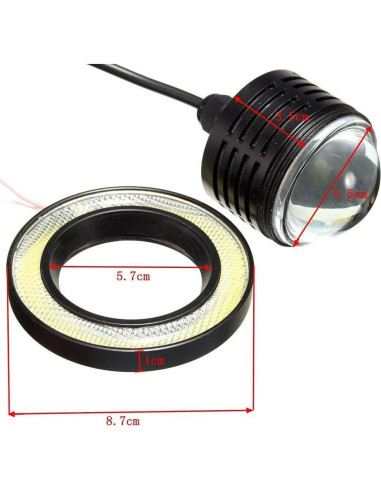 Bombillas de Niebla LED Socal 3.5" RGB Multicolor - Paquete de 2