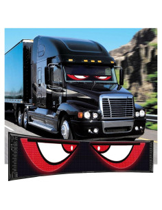 Luz LED Programable Ojos del Diablo Genérico 132.1x19.1 cm