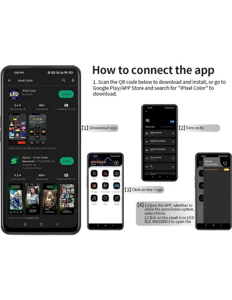 Luz LED Ojos del Diablo Goodream 132cm x 19cm para Auto