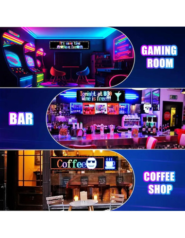 Luz LED Ojos del Diablo Goodream 132cm x 19cm para Auto