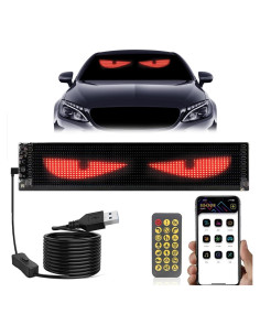 Pantalla LED Ojos de Diablo RIWALIEX DP01 60x12 cm Programable