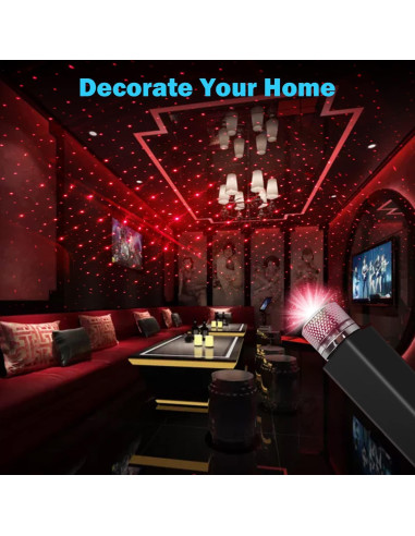 Luz Nocturna Estrella LEDCARE para Coche y Habitaciones USB