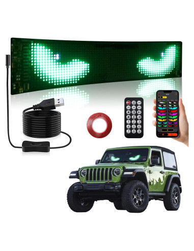 Luces LED Ojos del Diablo ICEFLY para Parabrisas 89.9cm