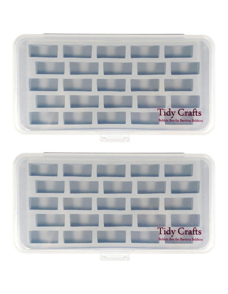 Organizador de Bobinas Tidy Crafts - Estuche para 25 Bobinas Jumbo Organizador de Bobinas Tidy Crafts - Estuche para 25 Bobinas Jumbo