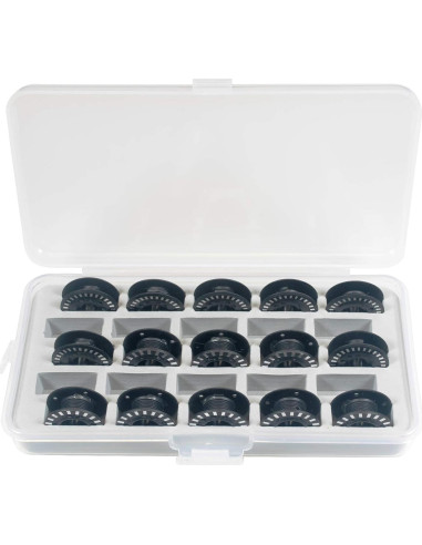 Organizador de Bobinas Tidy Crafts - Estuche para 25 Bobinas Jumbo