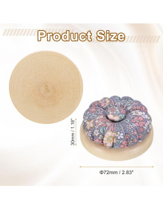 Almohadilla de Agujas Magnética HARFINGTON 50 PCS Coser DIY 2