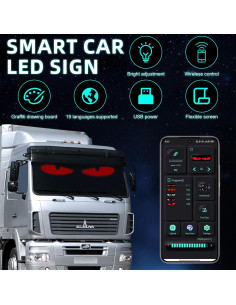 Luces Ojos de Diablo YXNXLIGHT 34.8cm LED Personalizables 2