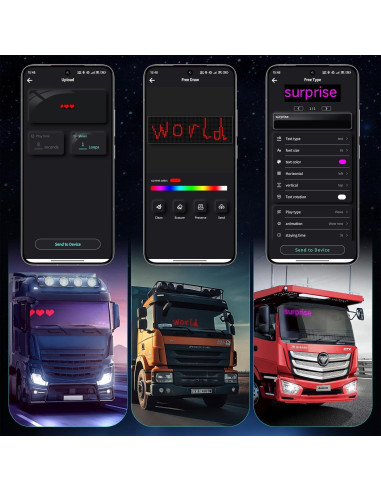 Luces Ojos de Diablo YXNXLIGHT 34.8cm LED Personalizables