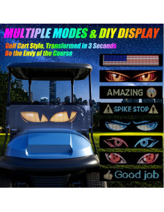 Cart de Golf 10L0L Pantalla Digital Programable 60x12cm 2