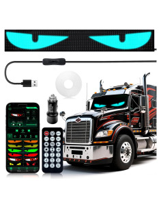 Barra de Luz LED CRILEAL 52.4"x7.56" RGB con Control Bluetooth