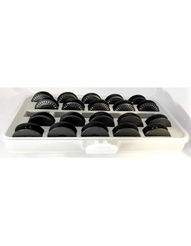 Organizador de Bobinas Tidy Crafts - Estuche para 25 Bobinas Jumbo