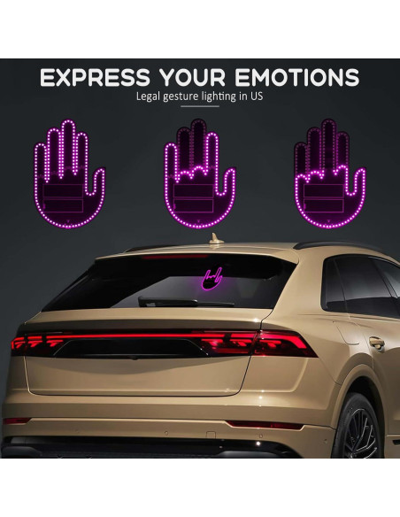 Luz LED de Dedo ISUNMEA Rosa con Control Remoto y Gestos