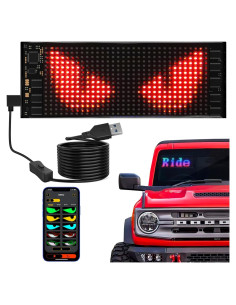 Señal LED Sanwo 17.78x7.62cm USB Bluetooth Programable